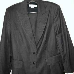 Garfield & Marks Pantsuit/Gray Polka Dots